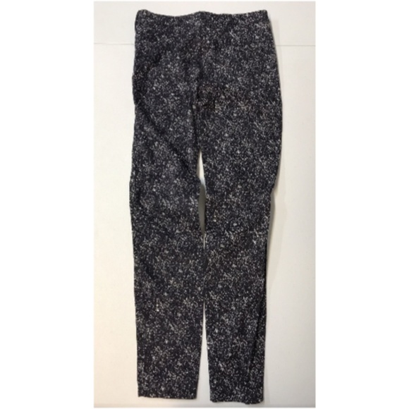 H&M Skinny Pants Navy Blue 6 Small Women's Graphic - Picture 2 of 7